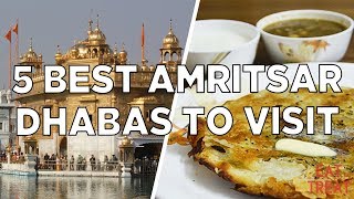 5 Best Dhabas To Visit in Amritsar [upl. by Meill]