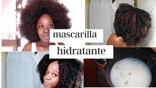 MASCARILLA A BASE DE SABILA PARA EL CABELLO RESECO [upl. by Juliet188]