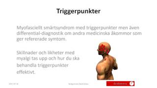 Positional Release och smärtsyndrom [upl. by Alema277]