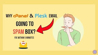 Plesk Panel cPanel Emails Going To Spam How To Fix It  100 Solved [upl. by Nylirac831]