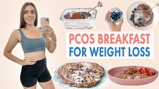 Top 3 PCOS Breakfast Ideas to Lose Weight Gluten Free  Dairy Free on a Budget [upl. by Ydarg]