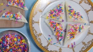 How to Make Australian Fairy Bread With Sprinkles  Eat the Trend [upl. by Wrennie]