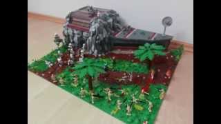 LEGO Star Wars Rock Base [upl. by Ahtennek]