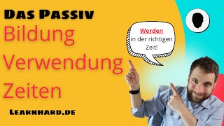 Das Passiv im Deutschunterricht  Bildung  Zeitformen  Übung [upl. by Volin]