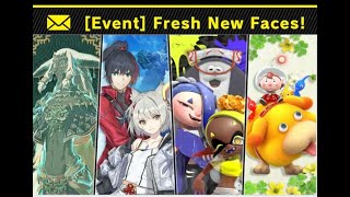 SSBU  LimitedTime Event Fresh New Faces [upl. by Nosnorb]