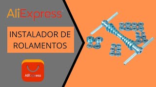 Instalador de Rolamentos Bike ALIEXPRESS [upl. by Attevroc]