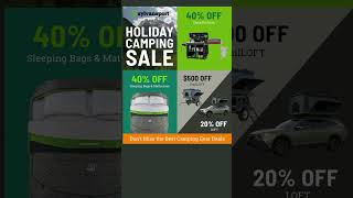 SylvanSport Holiday Sale 2024  camping microcamper deals [upl. by Analos159]