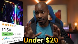 Best PC RGB Upgrade Under 20 Airgoo RGB Led Lightstrip Review [upl. by Aisya]