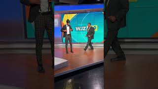 On the news teaching them how to dance  wjz [upl. by Robert]