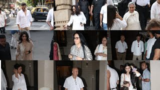 Jaya Bachchan Tina Ambani Anil Kapoor Raveen Tandon Anupam Kher At Naresh Goyal Wife Prayer Meet [upl. by Anigal]