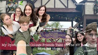 My Dysfunctional College Friends Take on The NY Ren Faire Freshman Vlog 2 [upl. by Bayer]