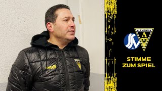 Fuat Kilic nach dem Testspiel beim Siegburger SV [upl. by Desdamonna]