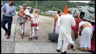 sringeri jagadguru vidhushekhara Bharati Swamiji Kashmir visit [upl. by Abeu710]