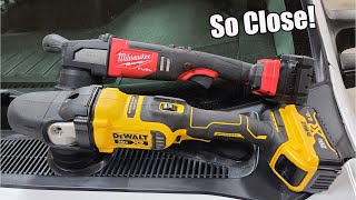 Milwaukee Tool 268420 Vs DEWALT DCM848 Dual Action Random Orbit Polisher [upl. by Eben784]