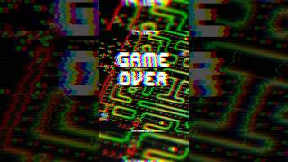 PACMAN 256 game over 😨 pacman pacman256 gamepver gaming retro [upl. by Eirrem]