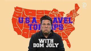 USA Travel Top Tips With Dom Joly  Comedy Central UK [upl. by Melentha]