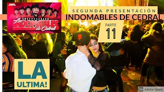 11  SEGUNDA PRESENTACION  LOS INDOMABLES DE CEDRAL EN CORTE 1°  BAILAZO [upl. by Euqinwahs]