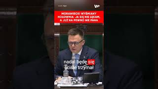 Parsknęli śmiechem Szybka riposta Hołowni po słowach Morawieckiego [upl. by Rickie173]