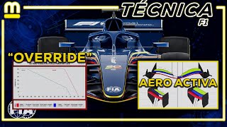 ASÍ SERÁ EL quotNUEVO DRSquot DE LA F1 2026  MODO OVERRIDE Y AERODINÁMICA ACTIVA [upl. by Staten]