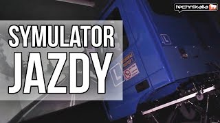 Symulator jazdy w Instytucie Kierowcy Zawodowego [upl. by Estey]