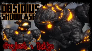 Obsidius Showcase  PROJECT KAIJU 40 [upl. by Beret959]