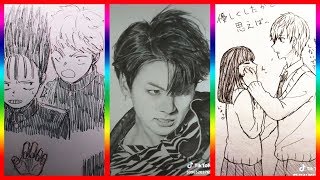 【ティックトック イラスト】ック絵 Tik Tok Paint Anime 59 [upl. by Attenol428]