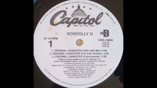 1991 Schoolly D  Original Gangster [upl. by Yvaht]