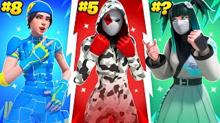 25 Fortnite Skins You Can Main Tryhard Skins Season 8 [upl. by Aleacem774]