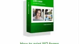 5 easy steps to print W2 forms [upl. by Sairahcaz75]