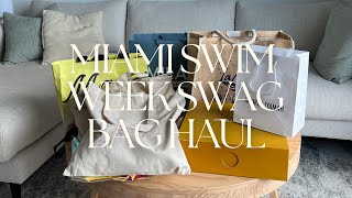 MIAMI SWIM WEEK SWAG BAG HAUL 👙🎁✨ [upl. by Fretwell]