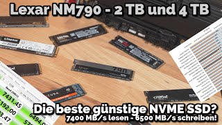 Die beste günstige NVME SSD Lexar NM790 im Test [upl. by Tneicniv]