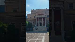 ΑΓΑΛΜΑ ΚΟΛΟΚΟΤΡΩΝΗ ΣΤΗΝ ΠΑΛΑΙΑ ΒΟΥΛΗ  STATUE OF KOLOKOTRONIS AT OLD PARLIAMENT IN ATHENS GREECE [upl. by Ahras]