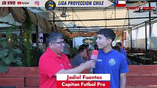 JADIEL FUENTES Capitán de la ACADEMIA FUTBOL PRO de La Pintana [upl. by Feinleib729]