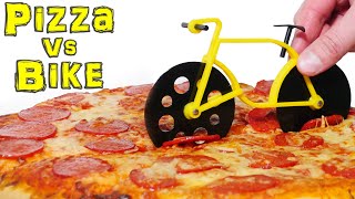 Bike Pizza Cutter amp Bottle Opener Gadget Test [upl. by Tobie]