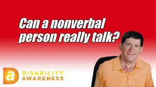 Can nonverbal people really talk [upl. by Ahilam]