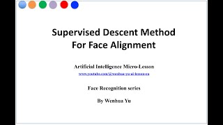 Supervised Descent Method for Face Alignment [upl. by Nebuer]