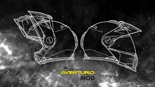 Der neue Touratech Klapphelm Aventuro MOD [upl. by Akedijn840]