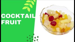 Resepi Koktail buah dalam tin [upl. by Noreh562]