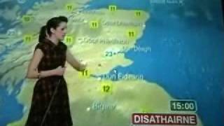 Scottish Weather Forecast in Scots Gaelic [upl. by Fortin]