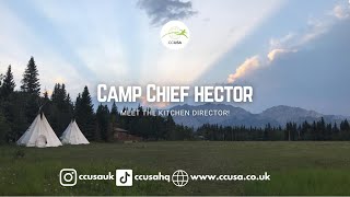 Camp Chief Hector  Meet the Kitchen Director [upl. by Etteloc]