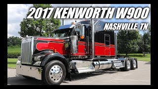 RARE 2017 Kenworth W900 86quot Studio Sleeper ThermoKing Cummins 550hp  Stock 394635 [upl. by Anneg732]