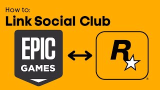 How To Link Epic Games Account With Rockstar Social Club  Full Guide [upl. by Enyamert]