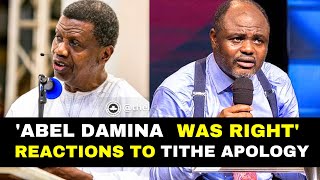 Damina was Right Shocking Reactions As Pastor Adeboye Apologised on Tithes [upl. by Eikcid54]