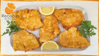 FILETES DE PESCADA receita fácil e prática para o dia a dia 🍎Receitas do Paraíso [upl. by Goldia]