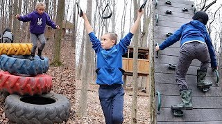 BACKYARD OBSTACLE COURSE CHALLENGE [upl. by Keverne]