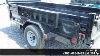 2014 Load Trail 5x10 single axle dump trailer [upl. by Nnahteb]