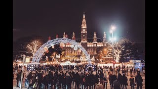 Christkindlmarkt am Wiener Rathausplatz  2018 4K [upl. by Dennis]