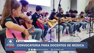 Convocatoria para docentes de música [upl. by Veron24]