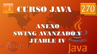 Curso Java Anexos VI JTable IV Vídeo 270 [upl. by Pelpel]