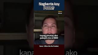 NAGBANTA KAY PBBM OVP VPSara BBM [upl. by Kcirdneh]